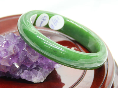 AAA+ CANADIAN JADE BANGLE 58MM #641