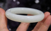 MUTTON FAT JADE BANGLE 56.6MM #687