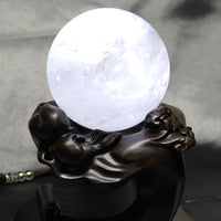 Natural White Crystal (Rock Crystal) Ball  10.5CM  1.65KG #706