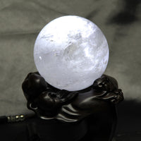 Natural White Crystal (Rock Crystal) Ball  10.5CM  1.65KG #706