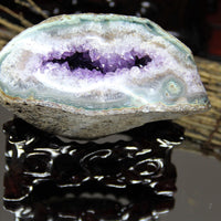 Amethyst Semi-Geode #870