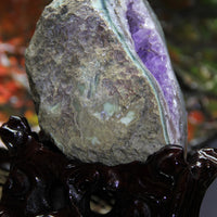 Amethyst Semi-Geode #870