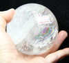 Natural White Crystal (Rock Crystal) Ball  #1296