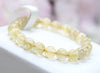 Rutilated Gold Quartz Bracelet #1848