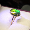 18k Ammolite Ring #903