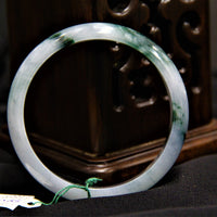 JADEITE BANGLE 59X14MM #958