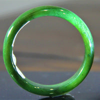 A CANADIAN JADE BANGLE 59MM #987