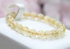 Rutilated Gold Quartz Bracelet #1848