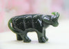 HAND CARVED JADE ANIMAL - Buffalo #2307