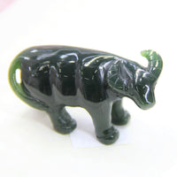 HAND CARVED JADE ANIMAL - Buffalo #2307