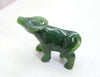 HAND CARVED JADE ANIMAL - BUFFALO #2308