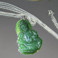 Canadian Jade Guanyin Necklace #1151