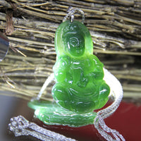 Canadian Jade Guanyin Necklace #1151