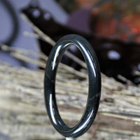 Dark Green Jade Bangle #1660