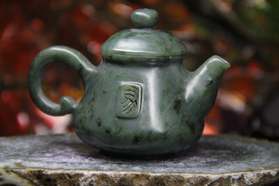 Canadian Jade Horse Teapot #2111