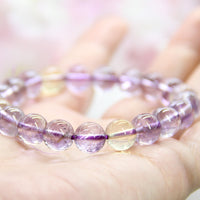 Amethyst and Citrine Bracelet #3017