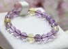 Amethyst and Citrine Bracelet #3017