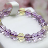 Amethyst and Citrine Bracelet #3017