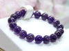 Extra Dark Amethyst Bracelet #1846