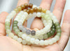 108 Multicolour Jade Mala Beaded Necklace #1692