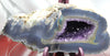 TOP QUALITY BLUE AGATE AMETHYST GEODE #1868