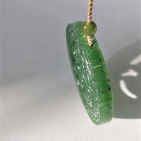 Canadian Jade Dragon Necklace #1139