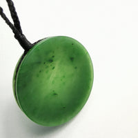 SIMPLE ROUND WORRY STONE PENDANT #1118