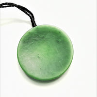 SIMPLE ROUND WORRY STONE PENDANT #1118