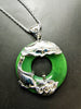 PI Harmony Jade Lotus&Fish Pendant #1126