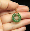 18k Siberian Jade PI Harmony Pandent#1727