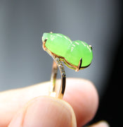 Siberian Nephrite Jade Ring #1604