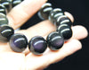 16mm Double Rainbow Eyes Obsidian Bracelet #1849