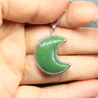 Canadian Jade Moon Pendant #1098