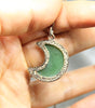 Canadian Jade Moon Pendant #1098