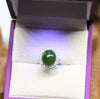 Jade Cabochon Ring #1602