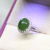 Jade Cabochon Ring #1602