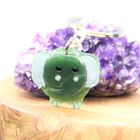 Key Chain Jade Elephant #102