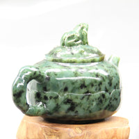 Canadian Jade Frog Teapot #2117