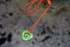 JADE HEART KORU PENDANT  #1316