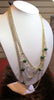 JADE NUGGETS FASHION GOLD CHAIN NECKLACE #1808