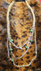 JADE NUGGETS FASHION GOLD CHAIN NECKLACE #1808