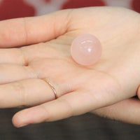 Natural Rose Quartz Ball #1927