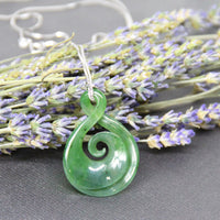 SINGLE TWIST KORU PENDANT #1111