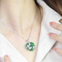 Canadian Jade Heart Pendant #1135