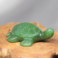 Hand Carved Jade Animals - Turtles #2309