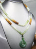 108 Multicolour Jade Mala Beaded Necklace #1692