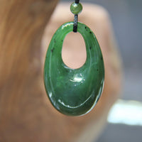 MUYU SHAPE JADE PENDANT #1089