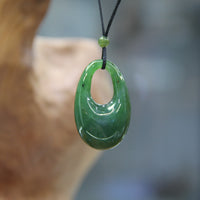 MUYU SHAPE JADE PENDANT #1089