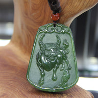 OX JADE PENDANT#1793