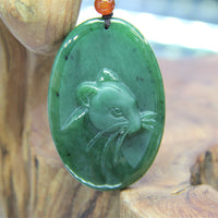 JADE MOUSE PENDANT#1795